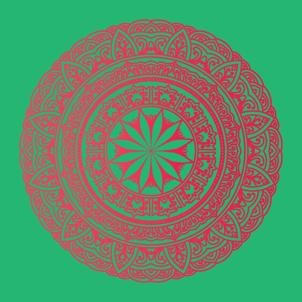 mandala colorante libro para niños . mandala colorante libro. vector