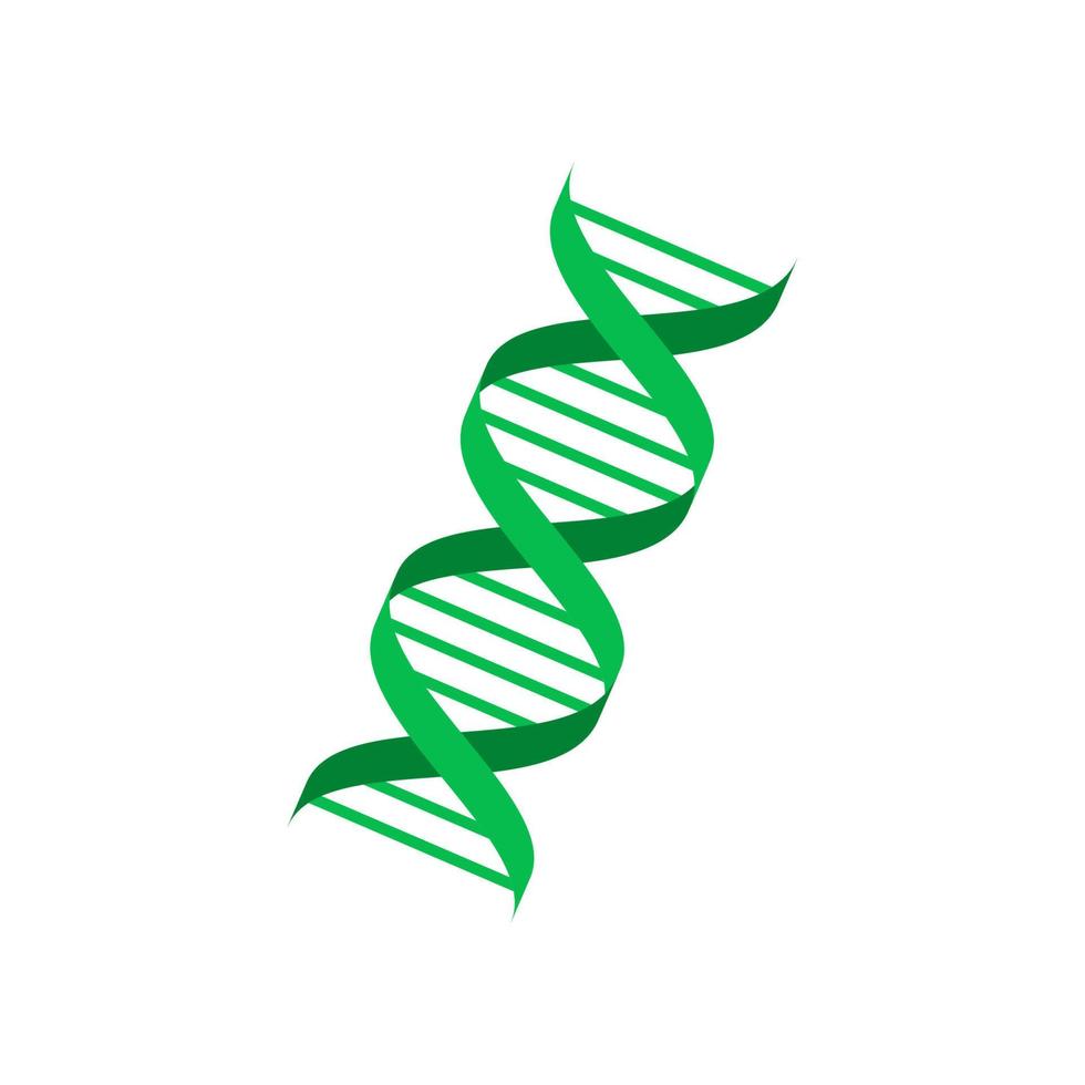 DNA icon, dna logo template vector