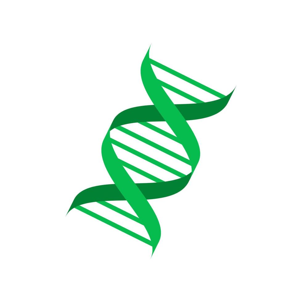 DNA icon, dna logo template vector