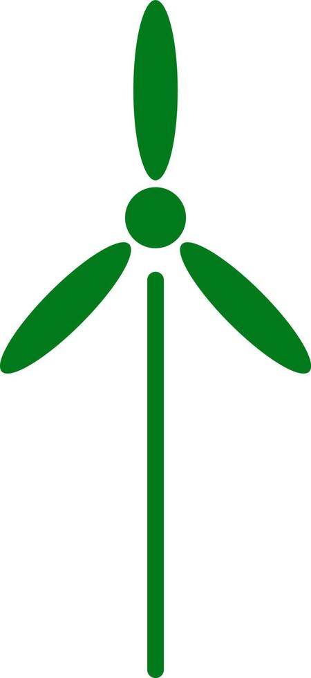 Wind machine, recycle, green icon can be used for web, mobile and infographic. Vector icon on white background