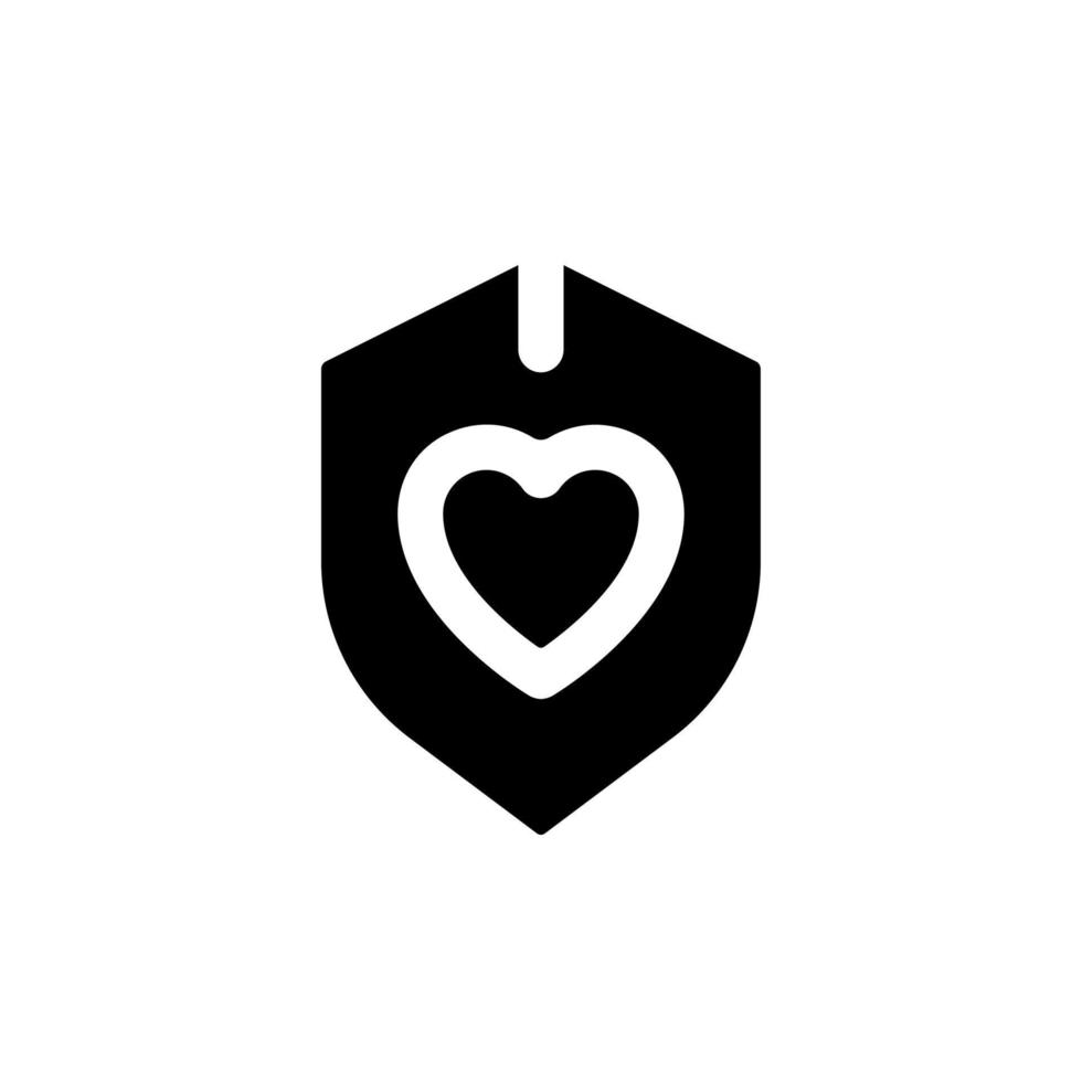 Immune system black glyph ui icon. Organism protection. Healthcare. Medicaid. User interface design. Silhouette symbol on white space. Solid pictogram for web, mobile. Isolated vector illustration