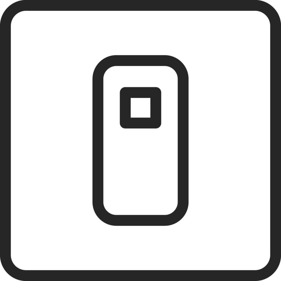 Switch, switcher vector icon. Multimedia minimalist outline vector icon. on white background