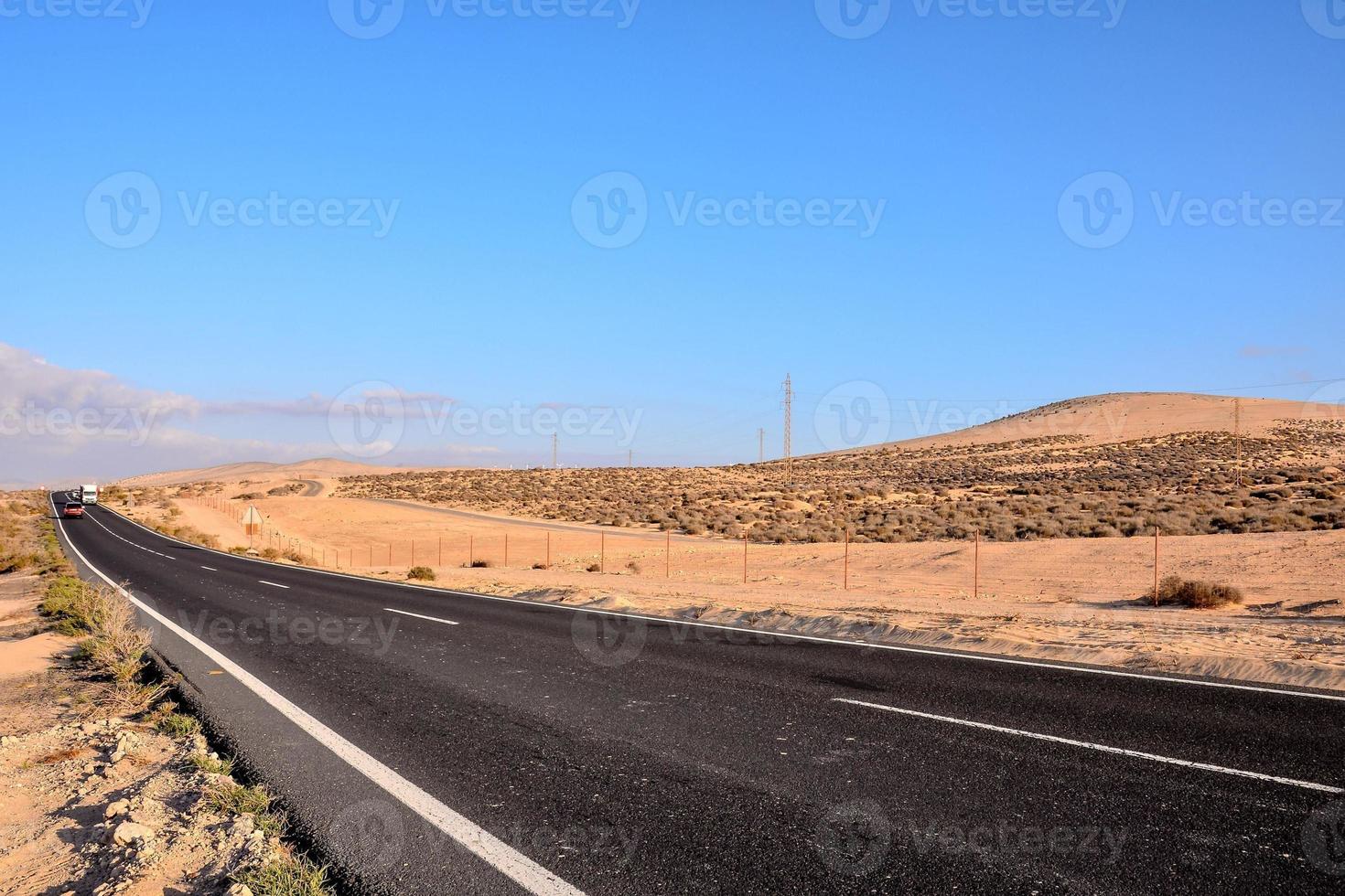 Road in the countryside photo