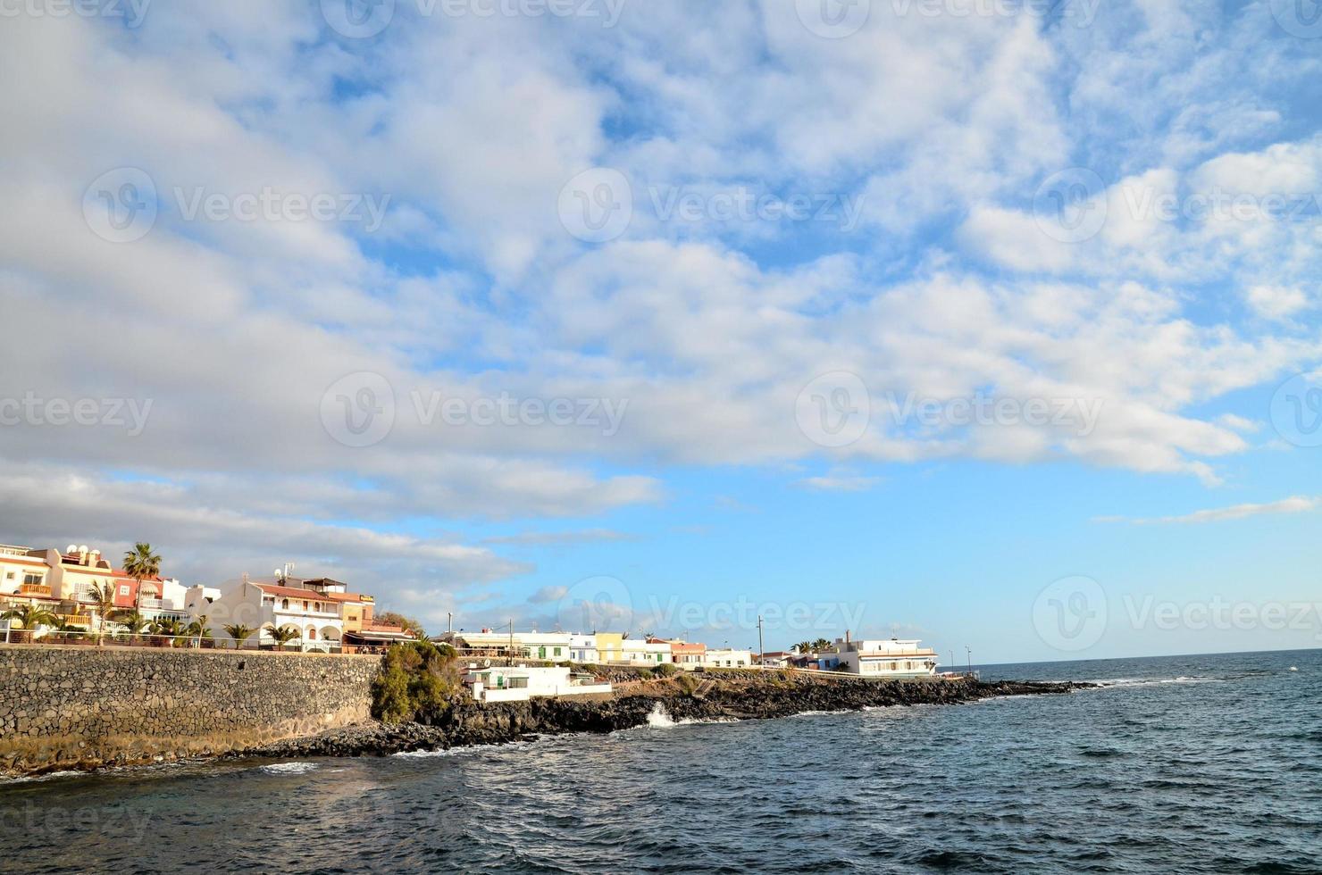 Scenic coastal view photo