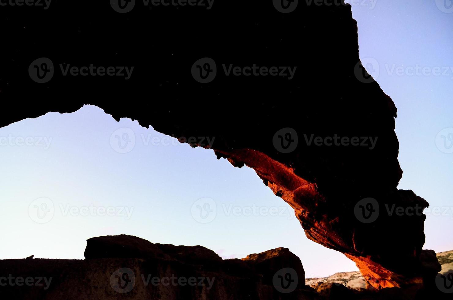 Natural rock arch photo