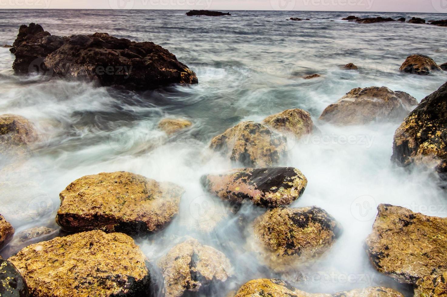 Scenic coastal view photo