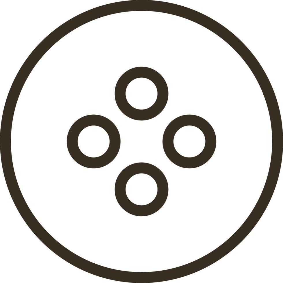 Handmade, stud vector icon. Element of design tool for mobile concept and web apps vector. Thin line icon for website design and development, app development. Vector icon on white background