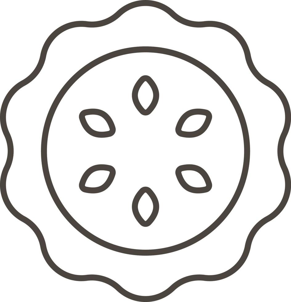 Biscuit vector icon. Simple element illustration from food concept. Biscuit vector icon. Drink concept vector illustration. on white background