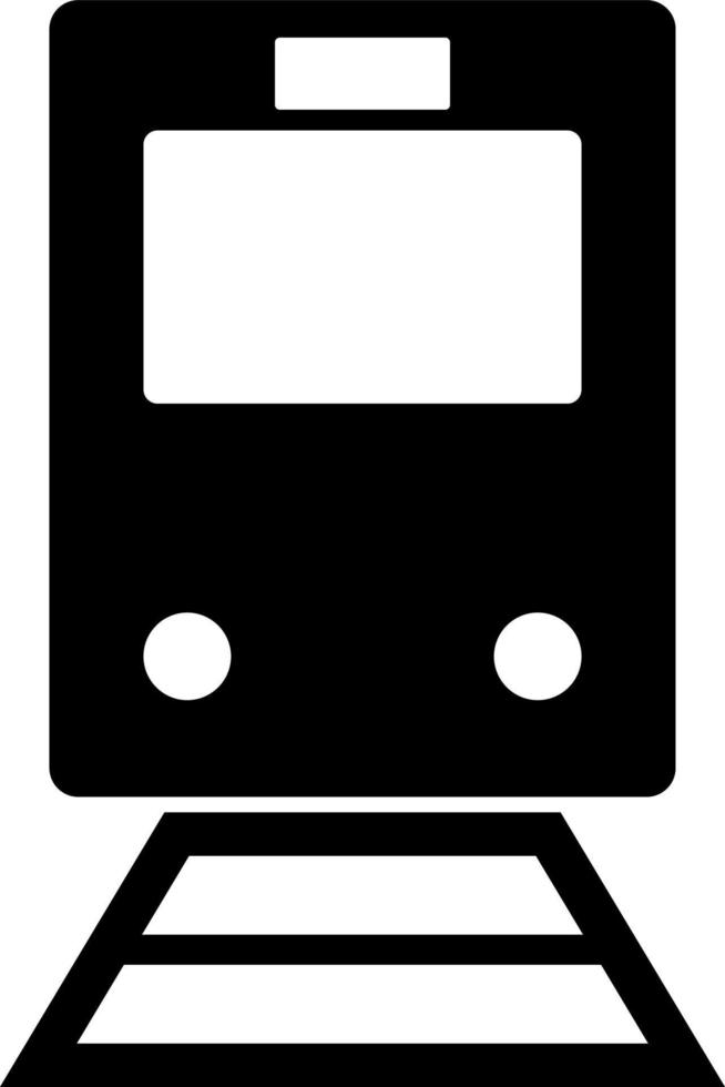 Train, icon. Element of simple icon for websites, web design, mobile app, infographics. Thick line icon for website design and development, app development on white background vector