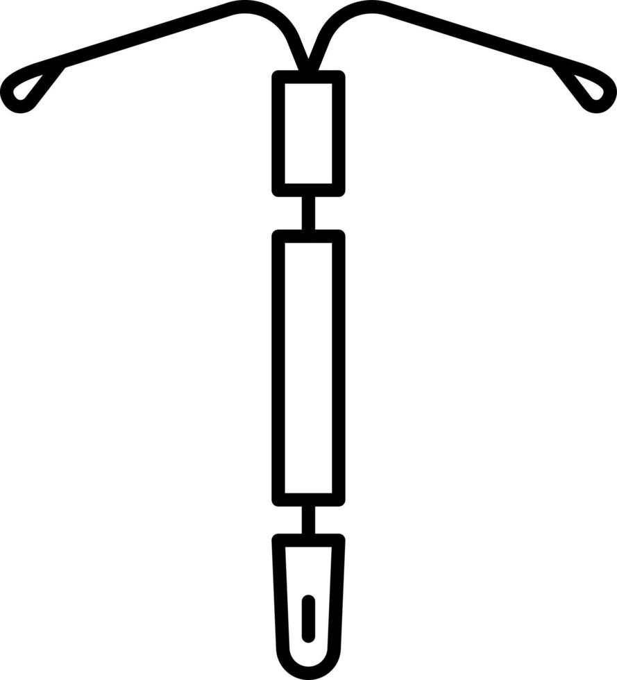 Birth, contraception, control vector icon on transparent background. Outline Birth, contraception, control vector icon