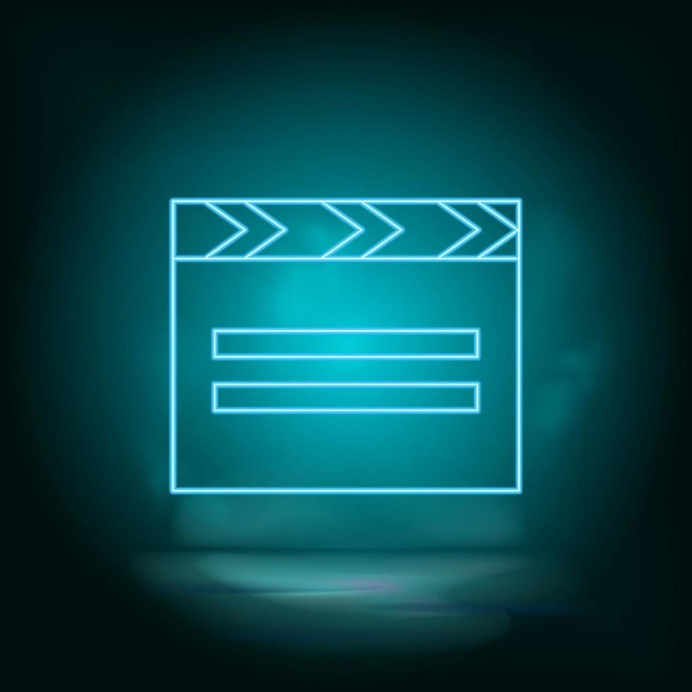 Closed slate blue neon vector icon. Simple element illustration from map and navigation concept. Closed slate blue neon vector icon. Real estate concept vector illustration. on white background
