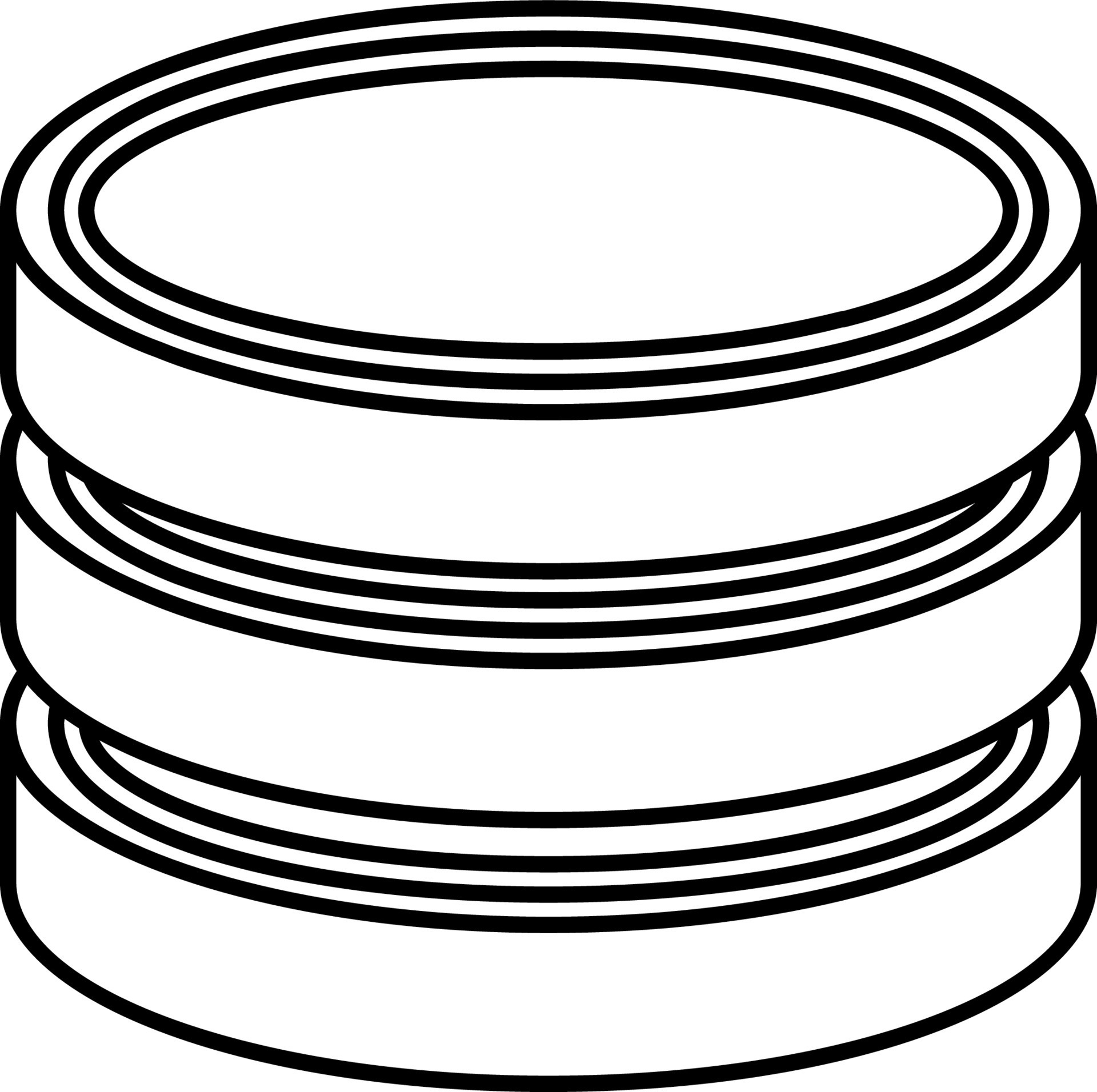 Line vector icon penny gold. Outline vector icon on white background  21537107 Vector Art at Vecteezy
