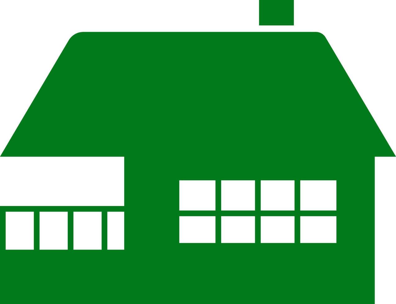reciclar, hogar, verde icono lata ser usado para web, móvil y infografía. vector icono en blanco antecedentes