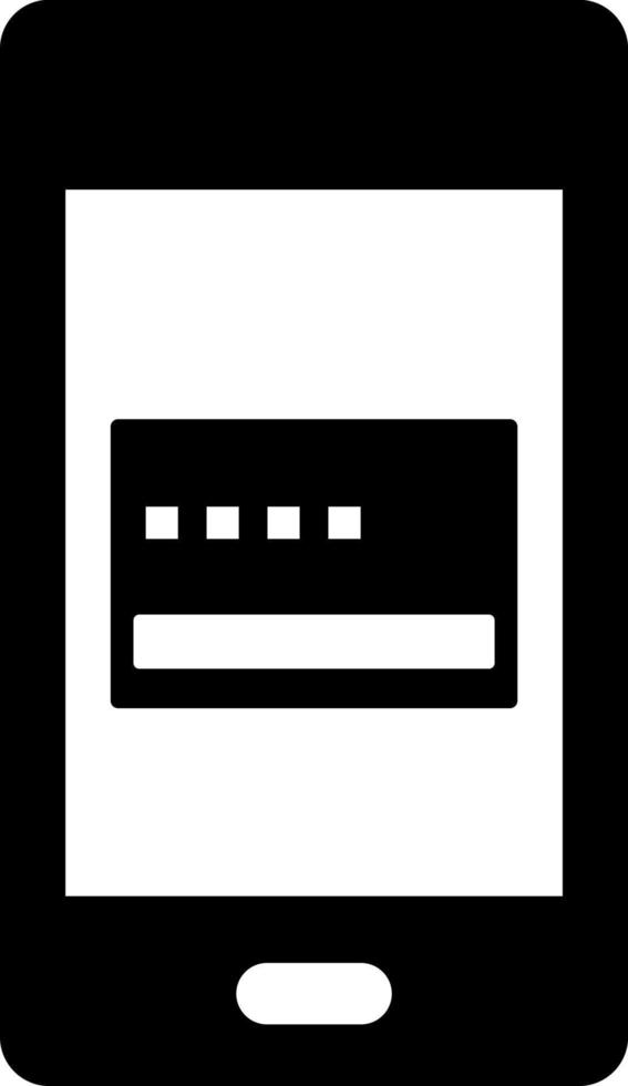 Phone, credit, card vector icon. Simple element illustration from UI concept.  Mobile concept vector illustration. Phone, credit, card vector icon on white background