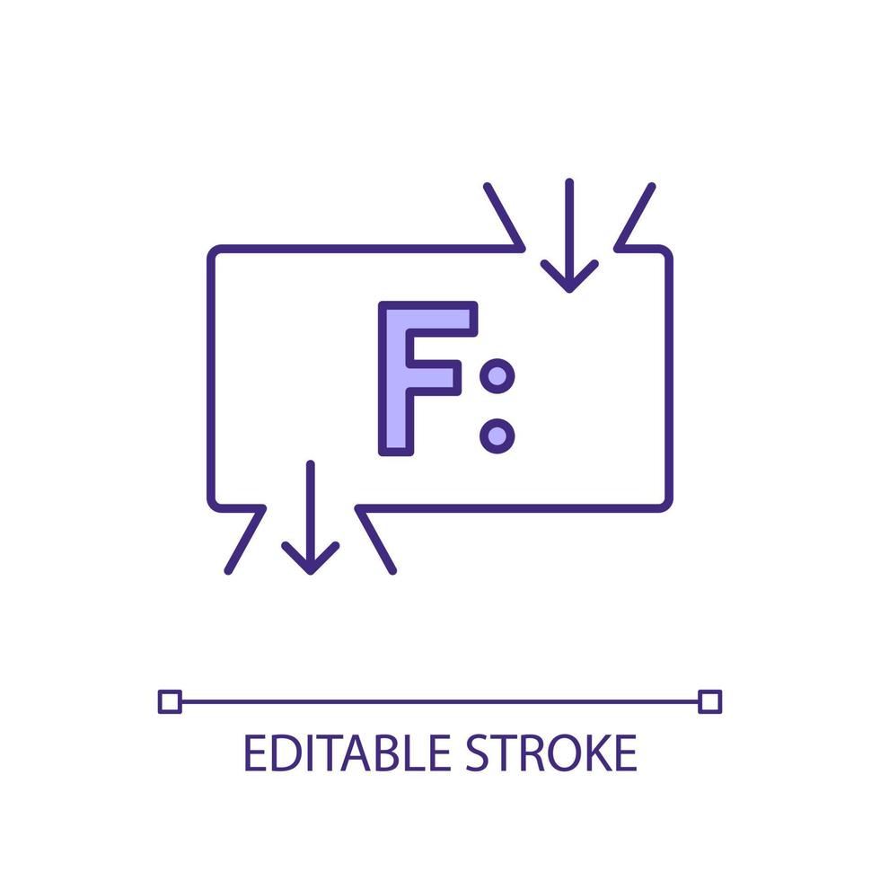 Functions in programming RGB color icon. Performing task with code ...