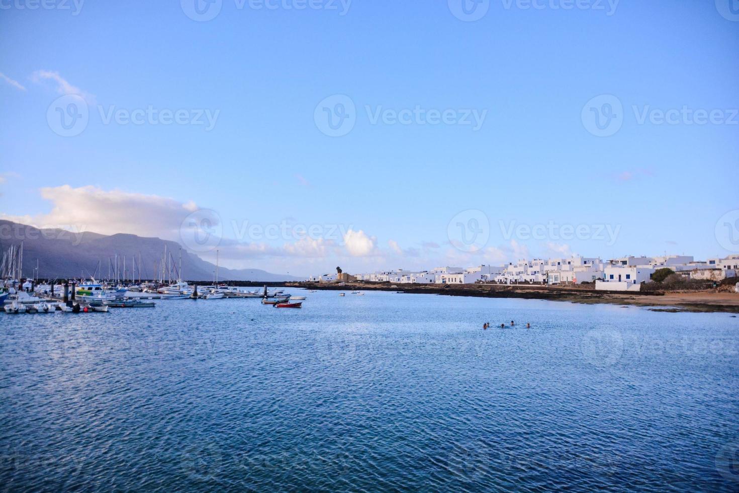 Scenic coastal view photo