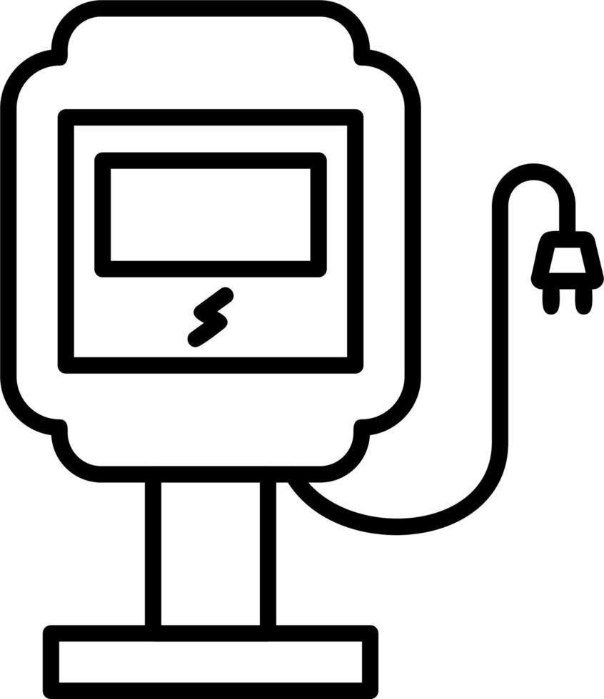Charging Station vector icon
