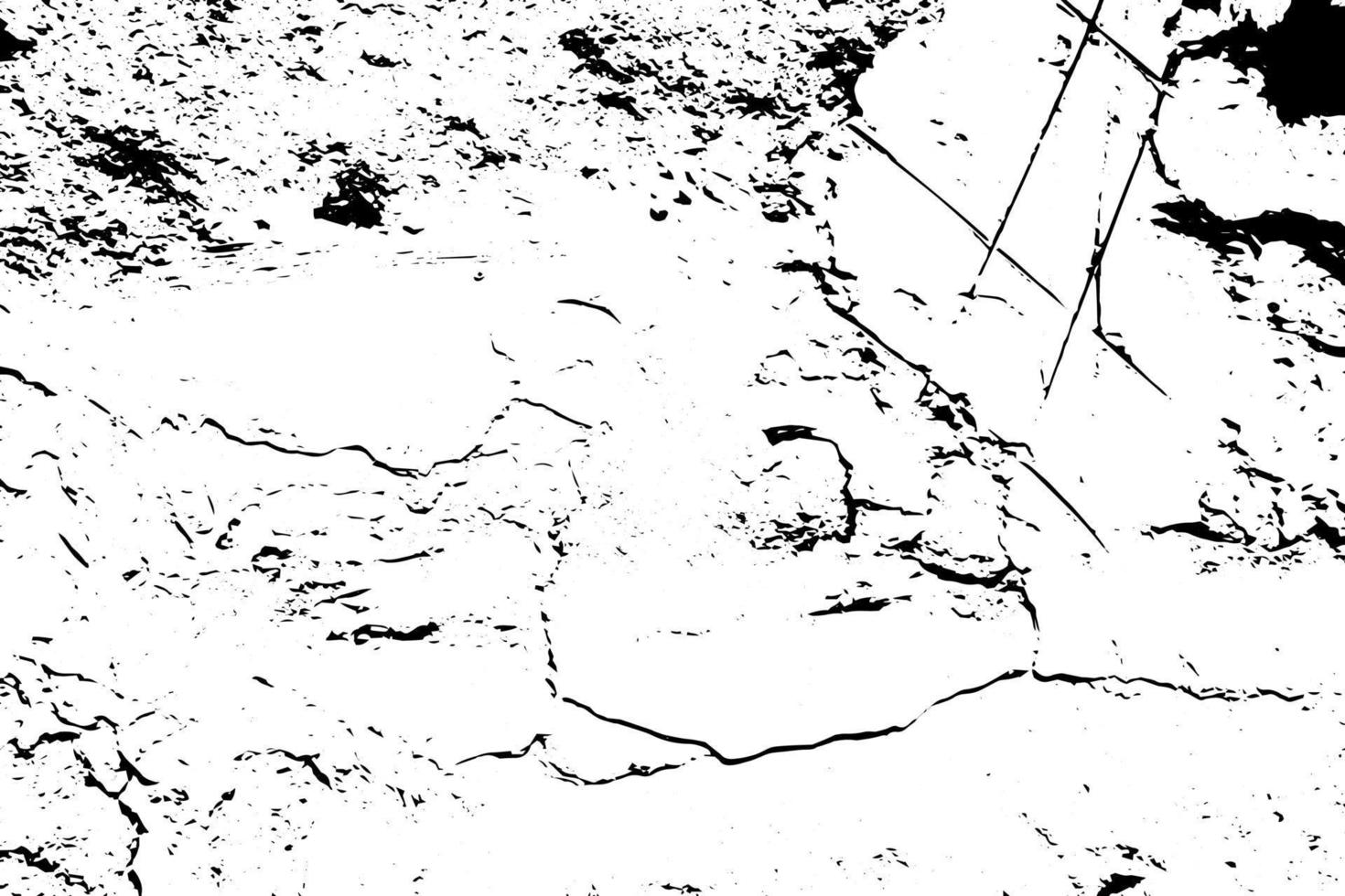 Rustic cracked vector texture with many cracks and scratches. Abstract background. Broken and damaged surface.