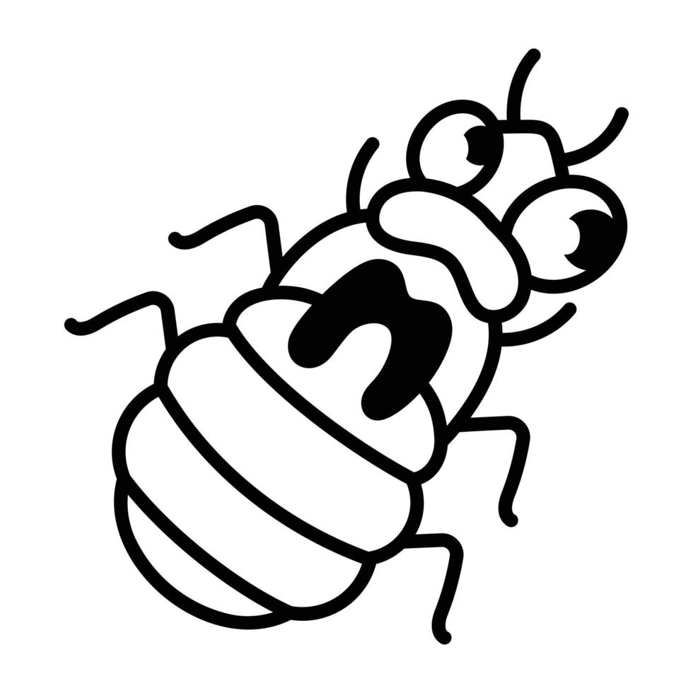 Trendy Stink Bug vector