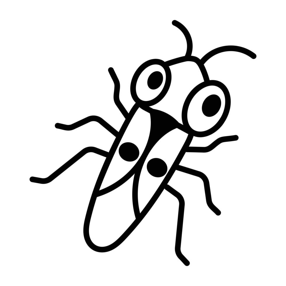 Trendy Assassin Bug vector