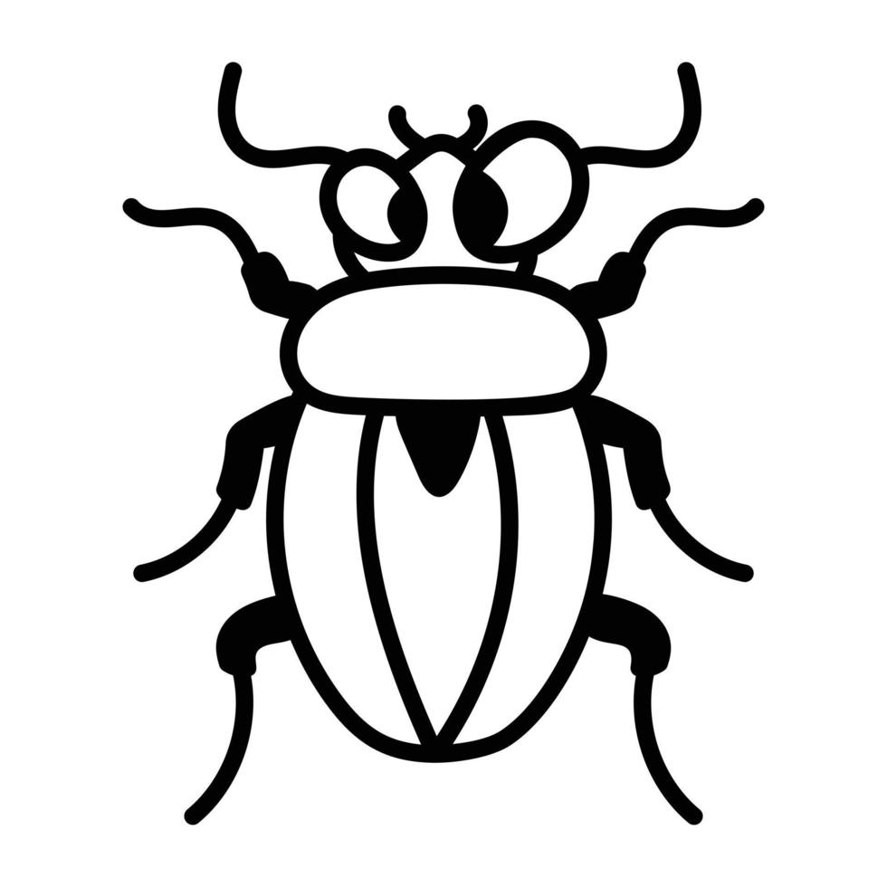 Trendy Chafer Bug vector