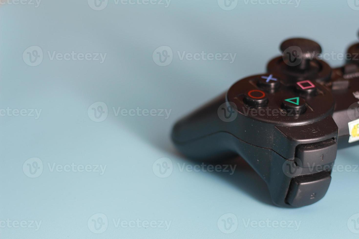 a close up of a joystick photo