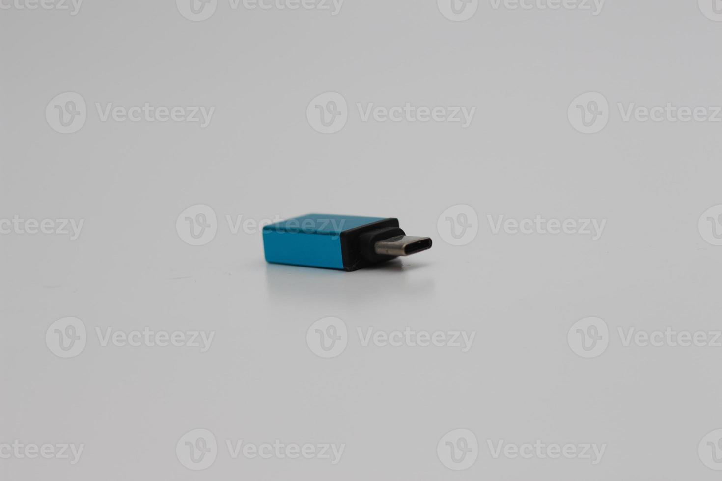 A close up of USB OTG or On The Go Type C to Type A adapters photo