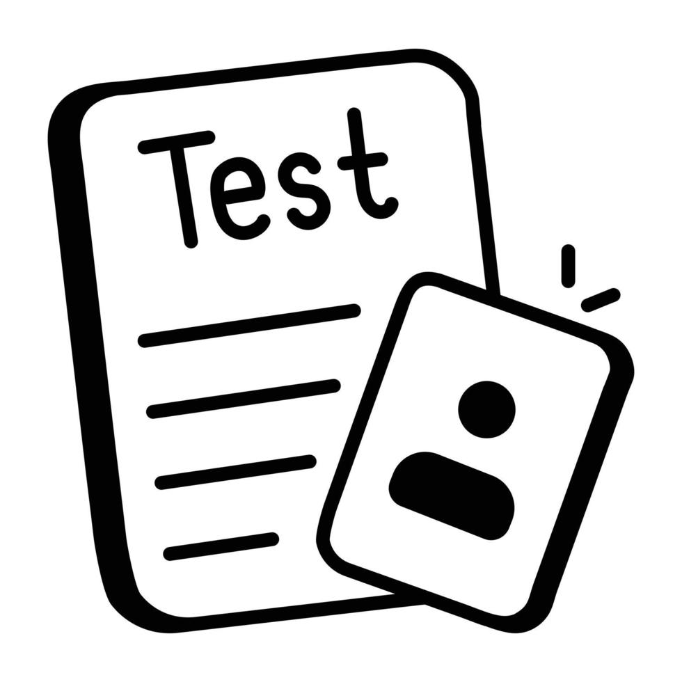 Trendy Employment Test vector