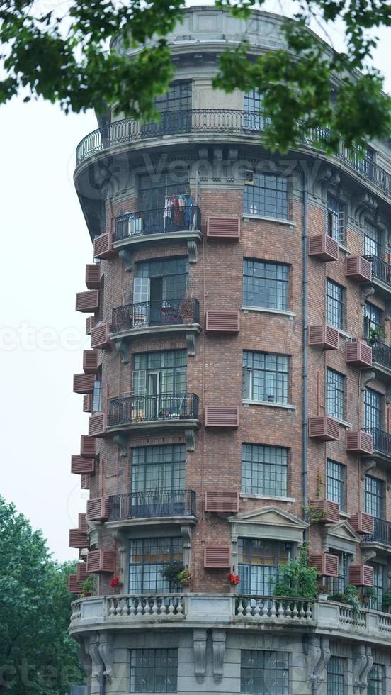 el antiguo edificios ver situado en el chino antiguo ciudades foto