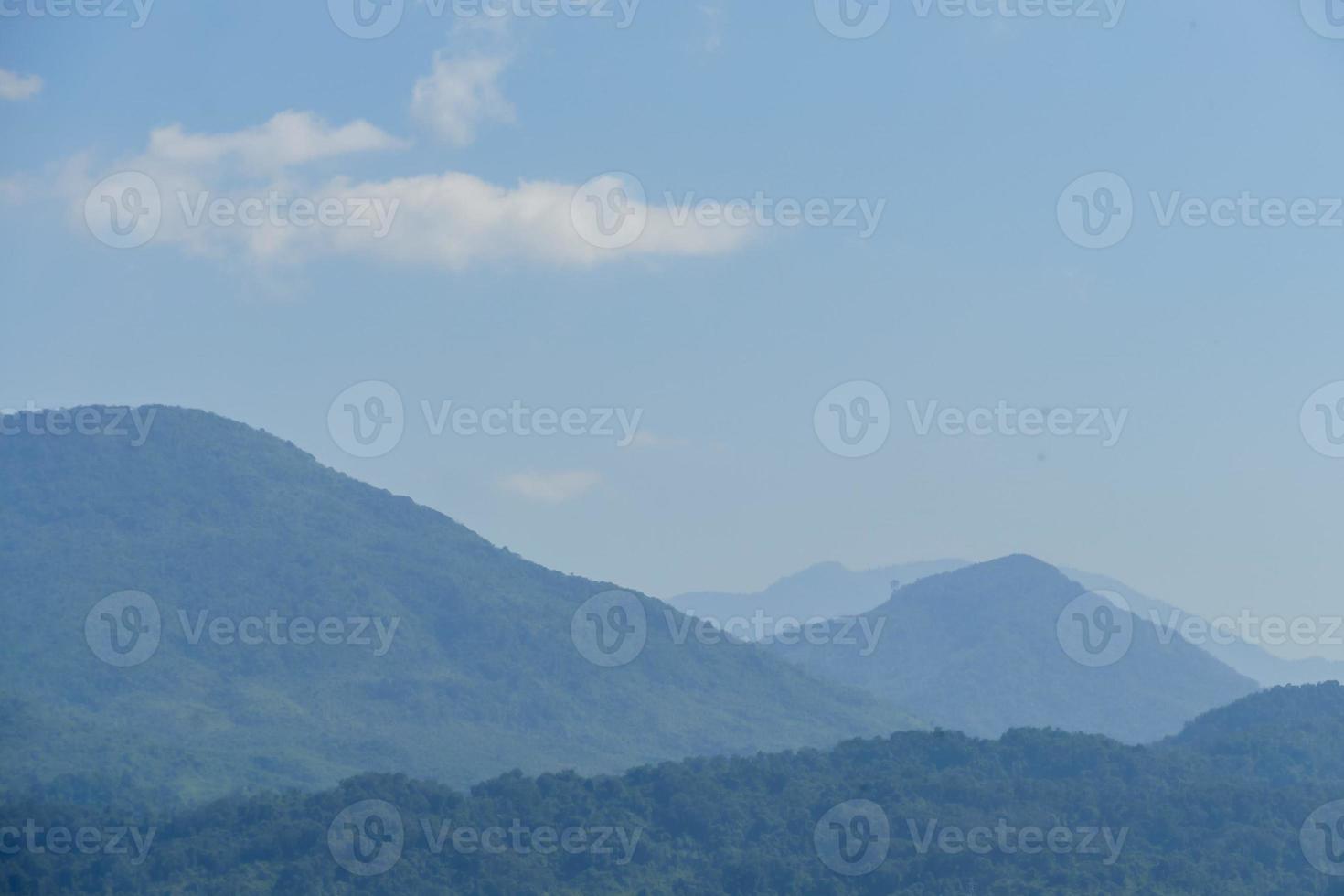 Rural landscape in Asia photo