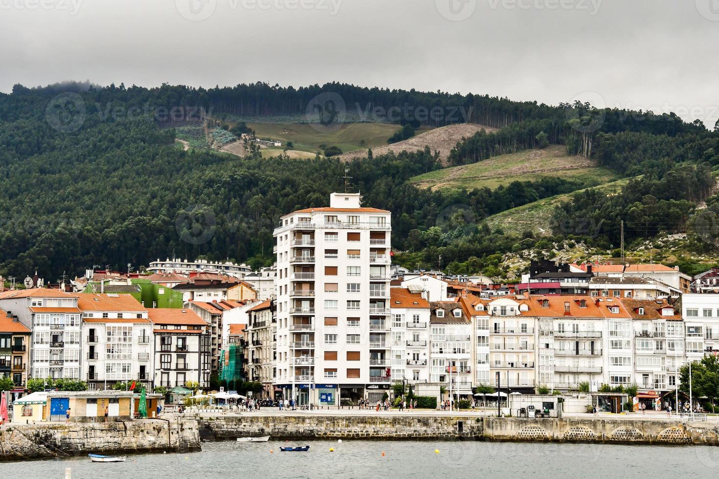 Scenic coastal view photo