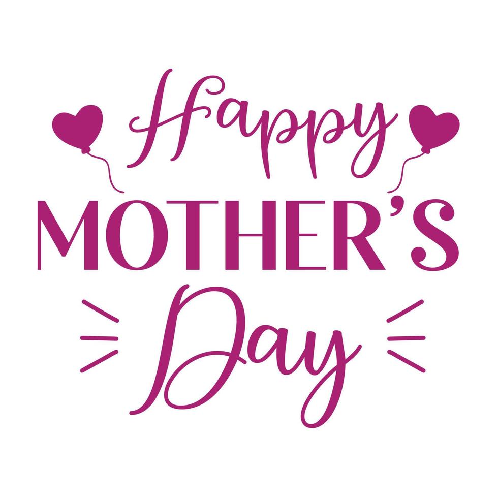 Happy Mother's day shirt print template,  typography design for mom mommy mama daughter grandma girl women aunt mom life child best mom adorable shirt vector