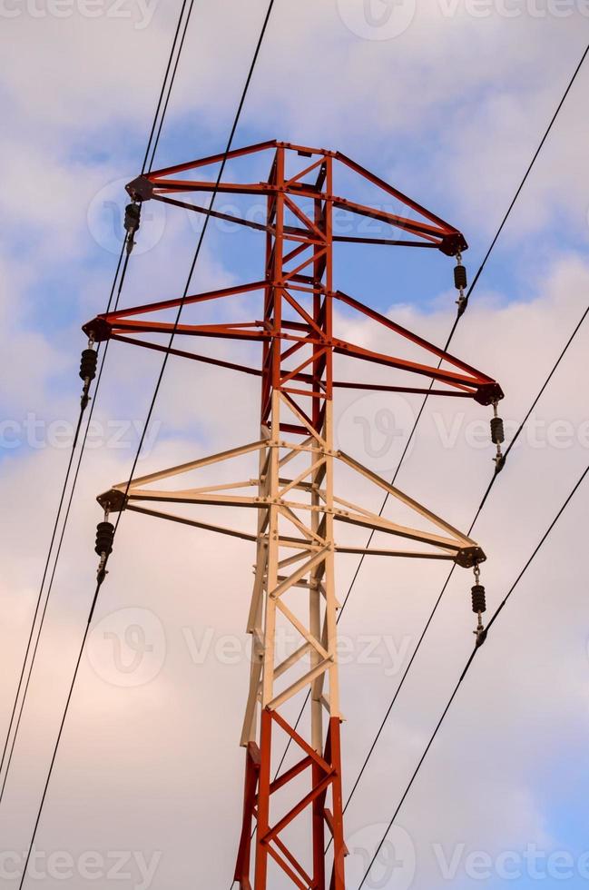 eléctrico poder pilones foto