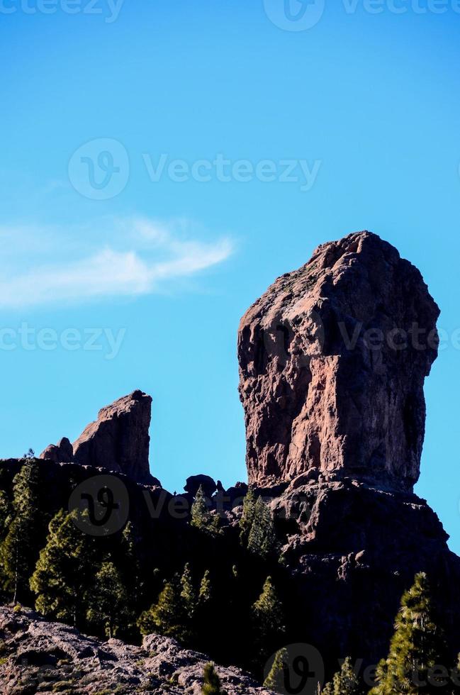 Scenic rocky landscape photo