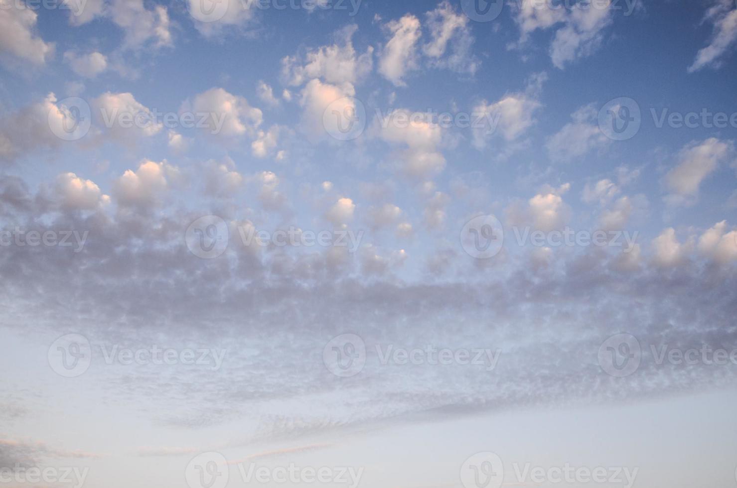 Beautiful cloudy sky photo