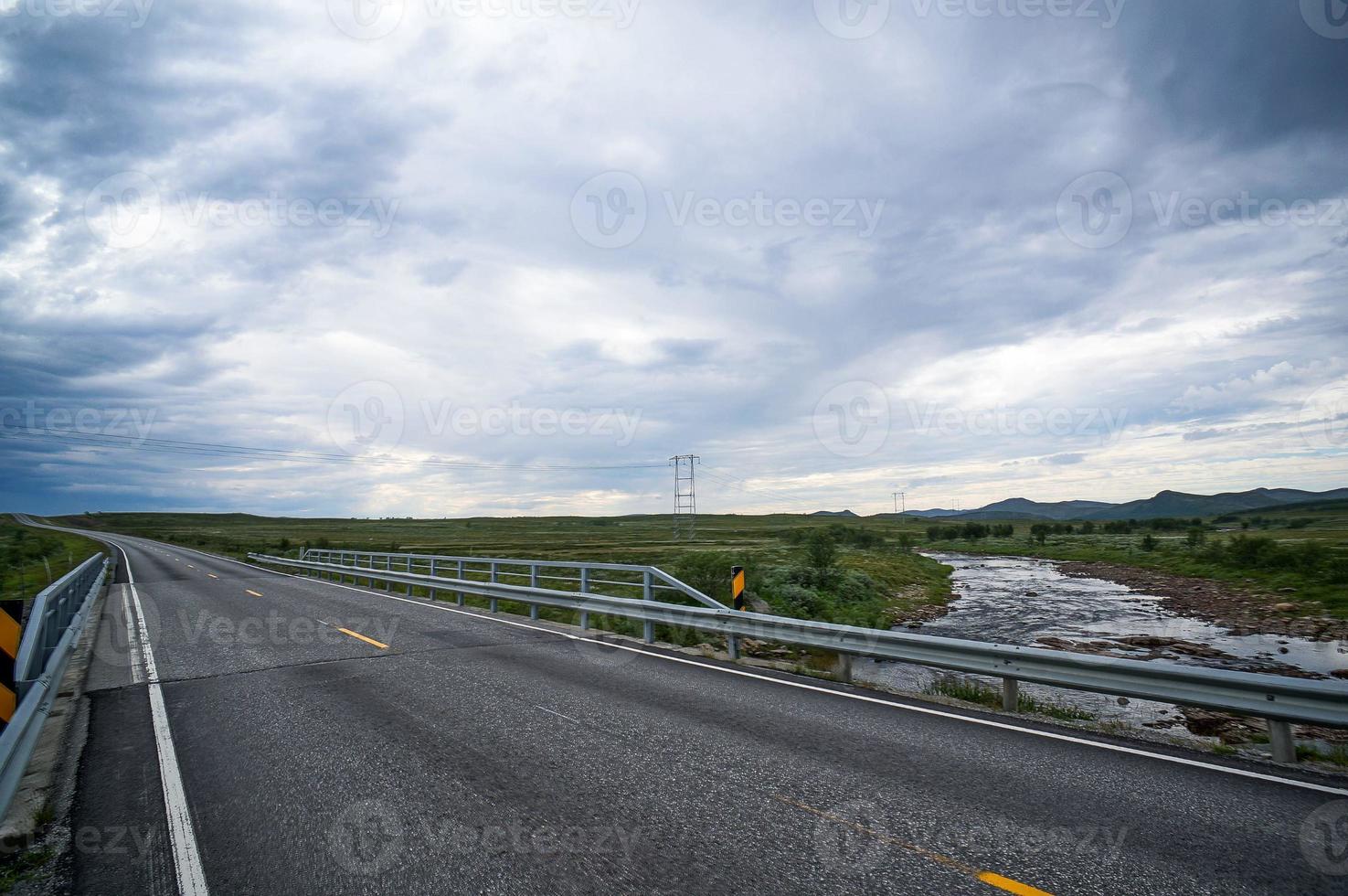 Landscape in Sweden, Europe photo