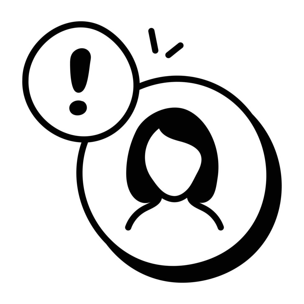Trendy Employee Complaint vector