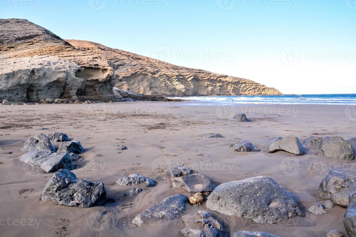 Scenic coastal view photo