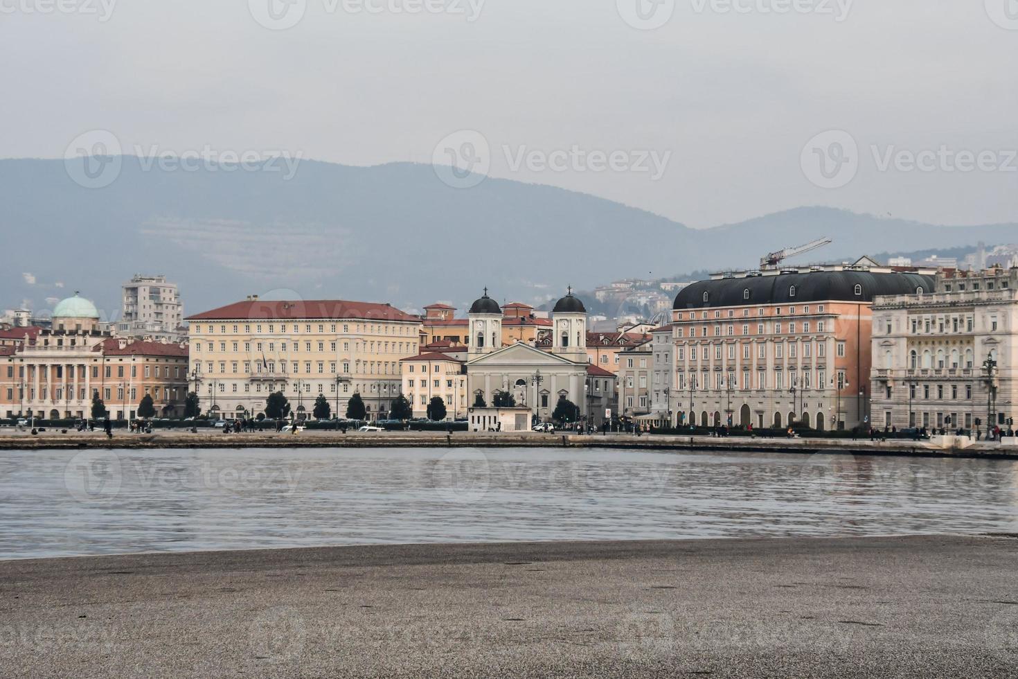 Scenic coastal view photo
