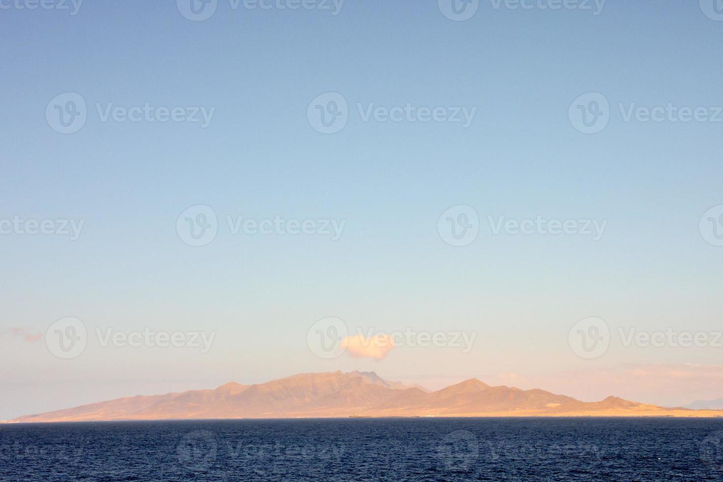 Scenic coastal view photo
