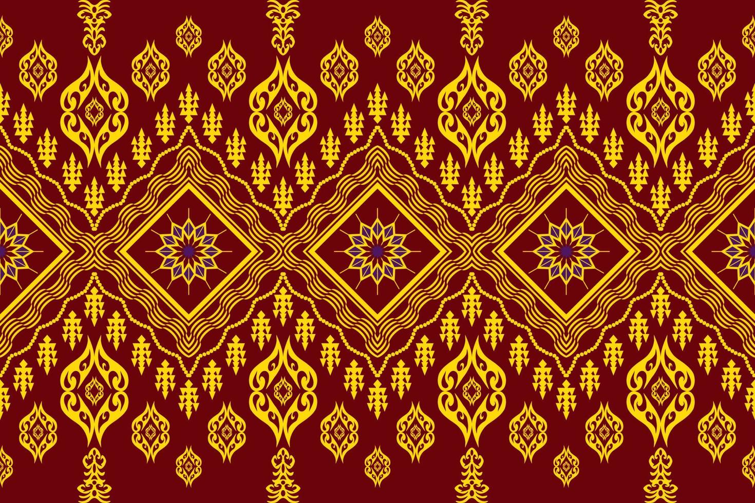 Geometric ethnic oriental traditional art pattern.Figure tribal embroidery style.Design for ethnic background,wallpaper,clothing,wrapping,fabric,element,sarong,vector illustration vector