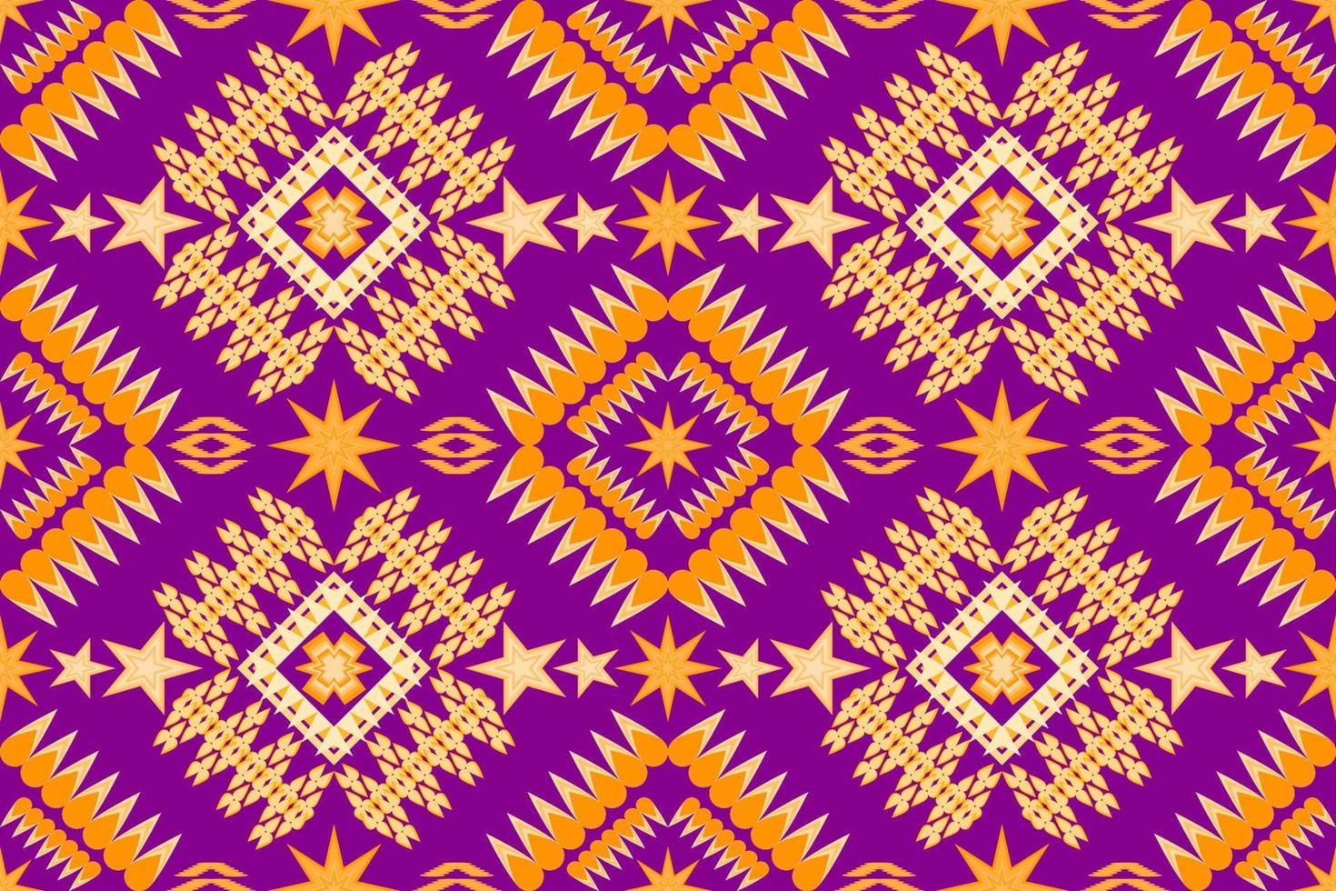 patrón de arte tradicional oriental étnico geométrico. estilo de bordado tribal de figura. diseño para antecedentes étnicos, papel tapiz, ropa, envoltura, tela, elemento, sarong, ilustración vectorial vector