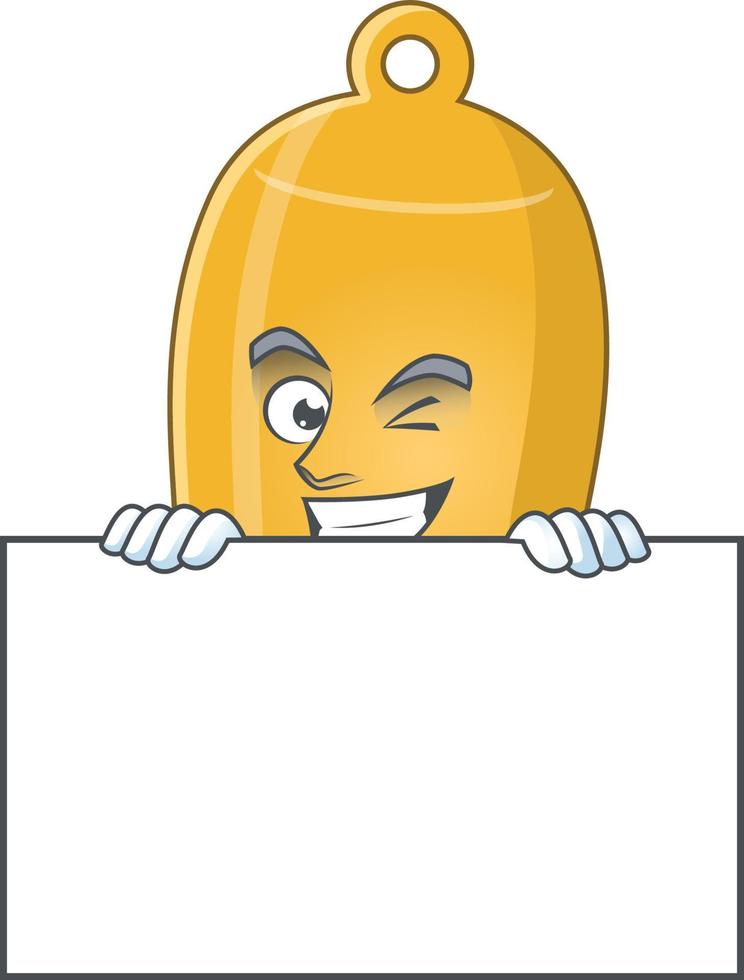 Cartoon character of bell vector