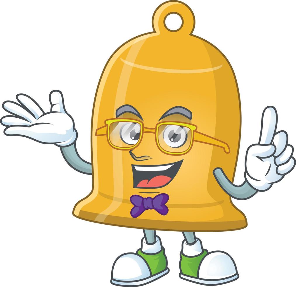 Cartoon character of bell vector