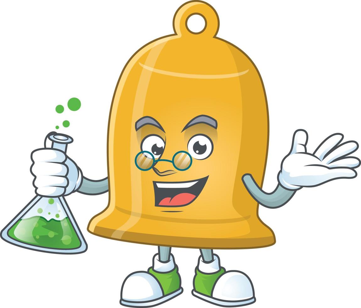 Cartoon character of bell vector