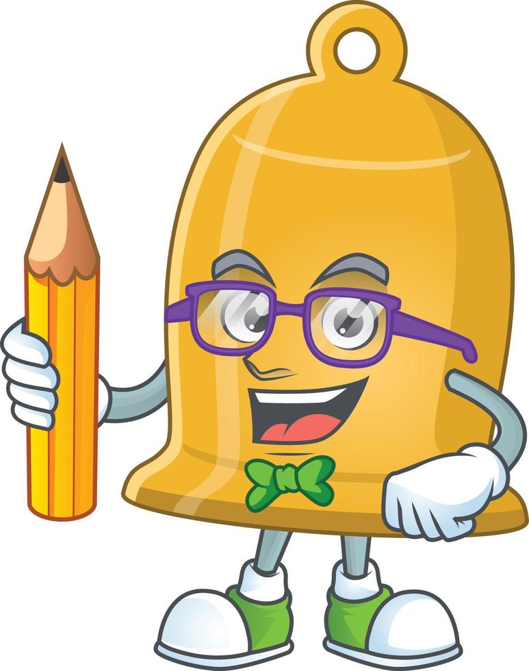 Cartoon character of bell vector