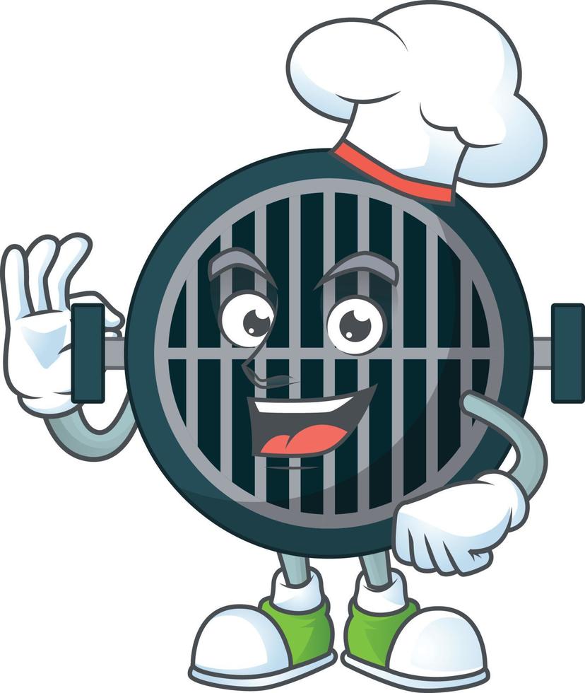 Cartoon character of grill 21549767 Vector Art at Vecteezy