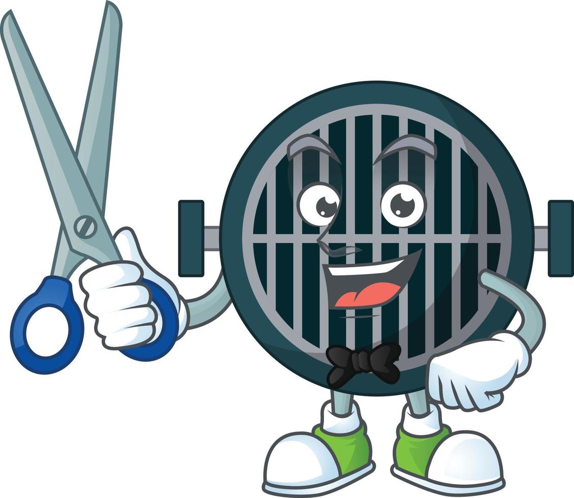 Cartoon character of grill 21549783 Vector Art at Vecteezy