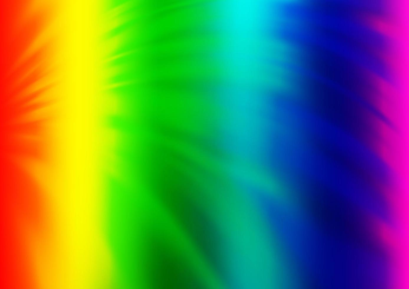 Light Multicolor, Rainbow vector blurred bright background.