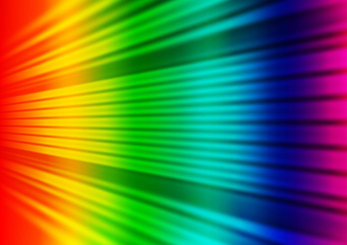 Light Multicolor, Rainbow vector blurred bright template.